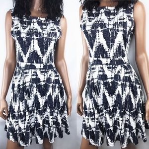 Francescas Navy + White Dress